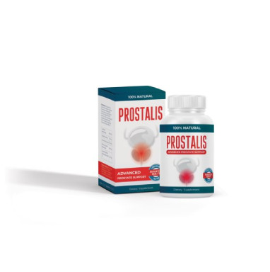 Prostalis - cápsulas para o suporte da saúde da próstata.