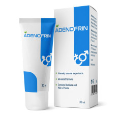 Adenofrin - creme-gel para aumento da potência e aumento do pênis.