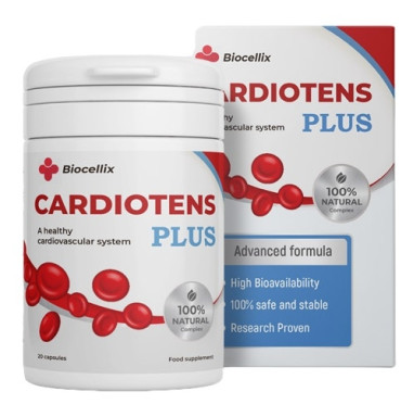 Cardiotens Plus - cápsulas contra hipertensão Cardiotens Plus - cápsulas contra hipertensão
