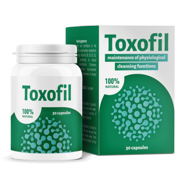 Toxofil - cápsulas para manter a saúde do sistema gastrointestinal. Toxofil - cápsulas para manter a saúde do sistema gastrointestinal.