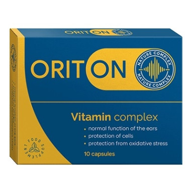 Oriton - cápsulas para melhorar a audição