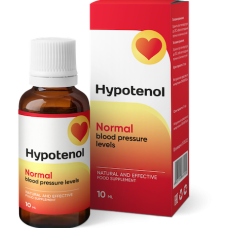 Hypotenol - gotas para redução da pressão arterial na hipertensão.